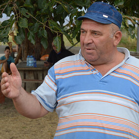 Farmer Mevludi Beruashvili